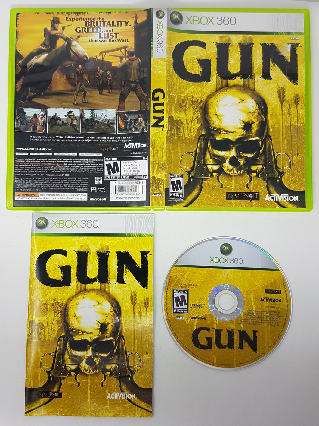 Gun - Microsoft Xbox 360
