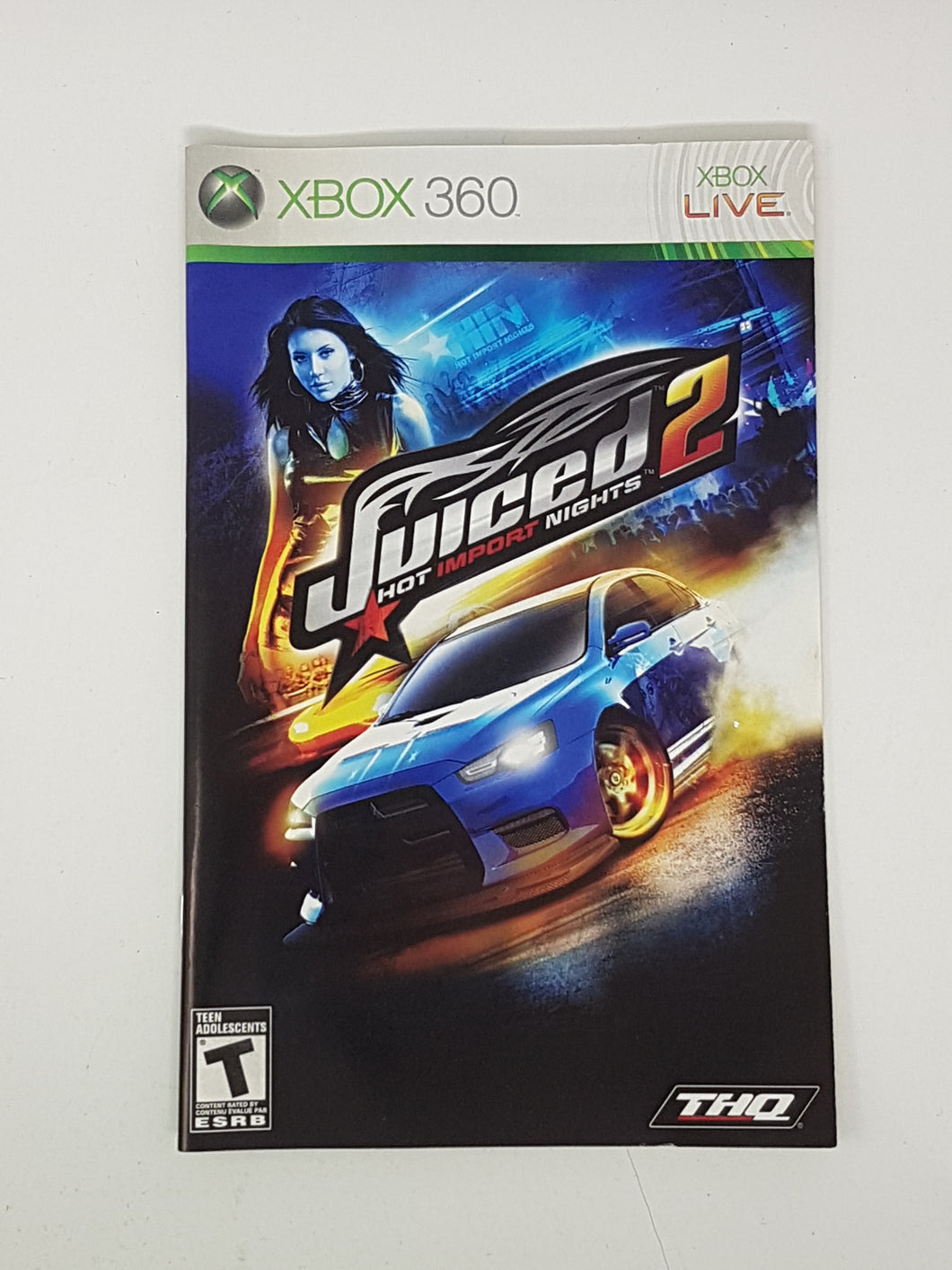Juiced 2 Hot Import Nights [manual] - Microsoft Xbox360
