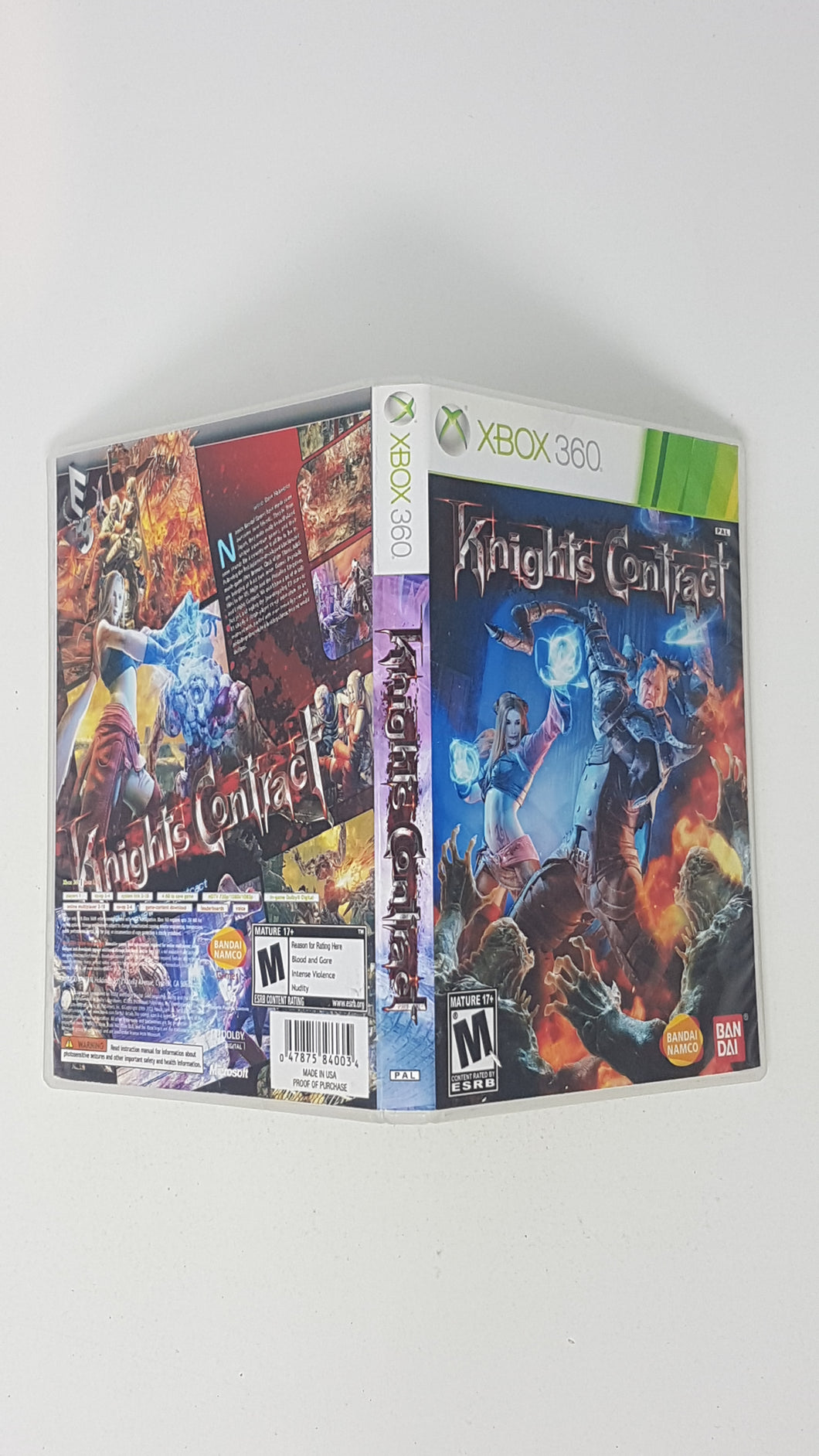 Knights Contract [box] - Microsoft Xbox 360
