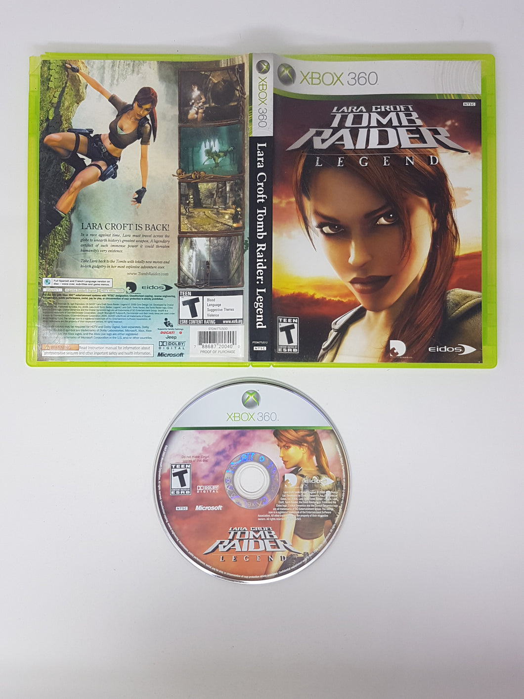 Tomb Raider Legend - Microsoft Xbox 360