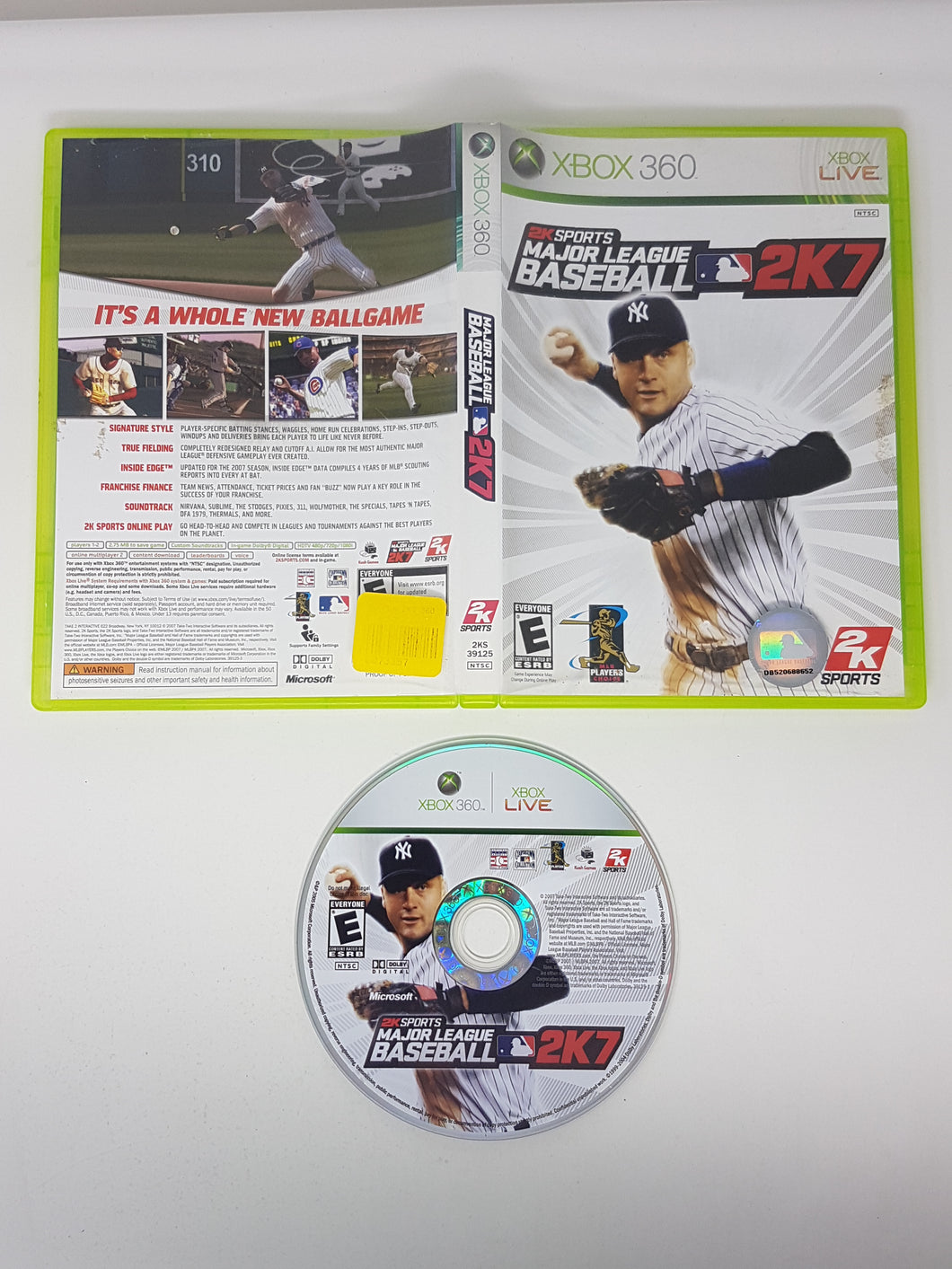 Major League Baseball 2K7 - Microsoft Xbox 360