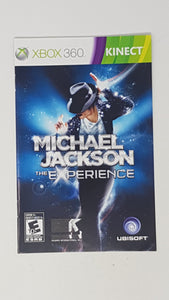 Michael Jackson - The Experience [manuel] - Microsoft Xbox 360