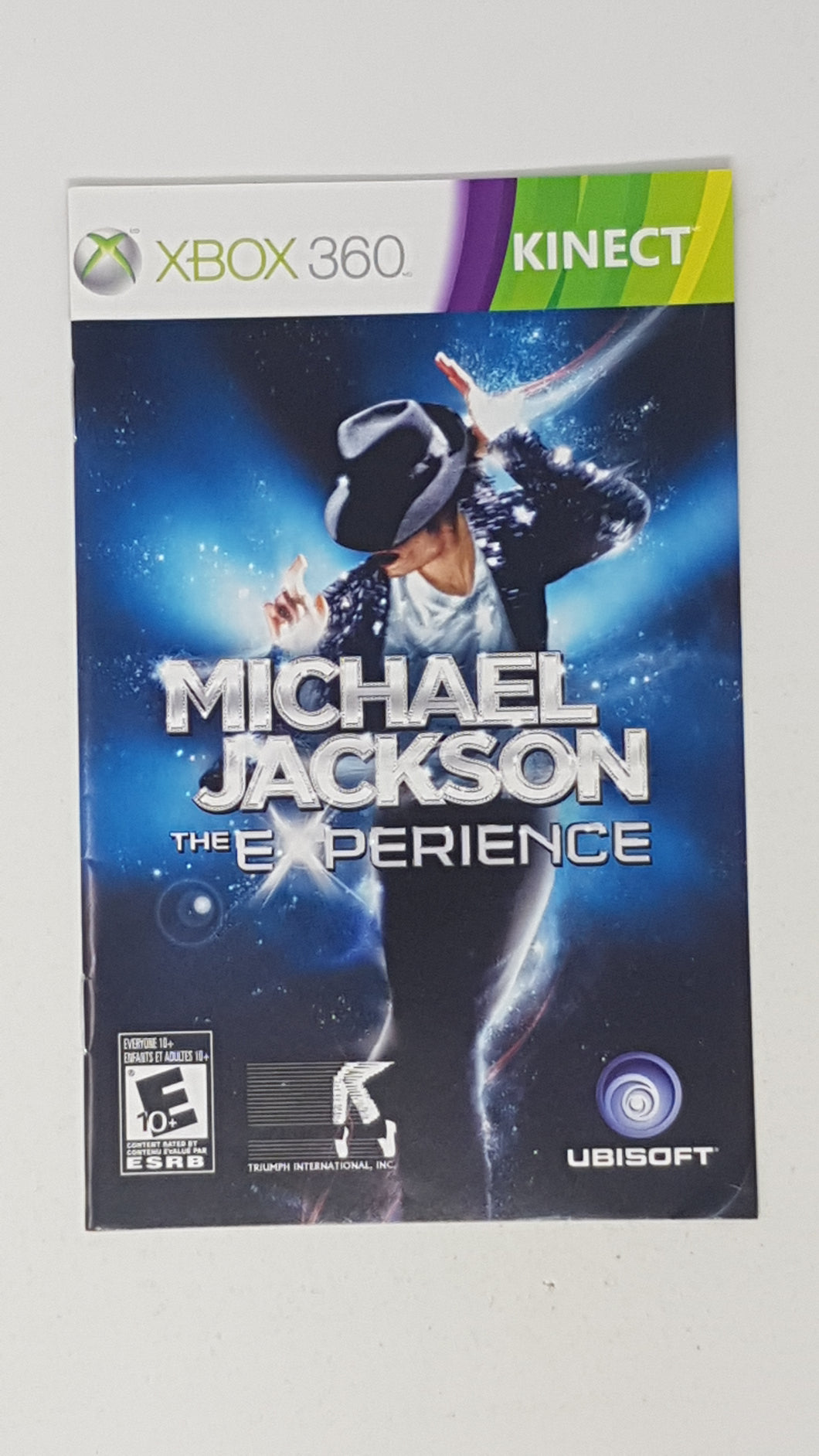 Michael Jackson - The Experience [manuel] - Microsoft Xbox 360