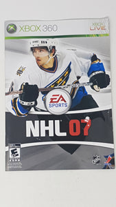 NHL 07 [manual] French - Microsoft Xbox360