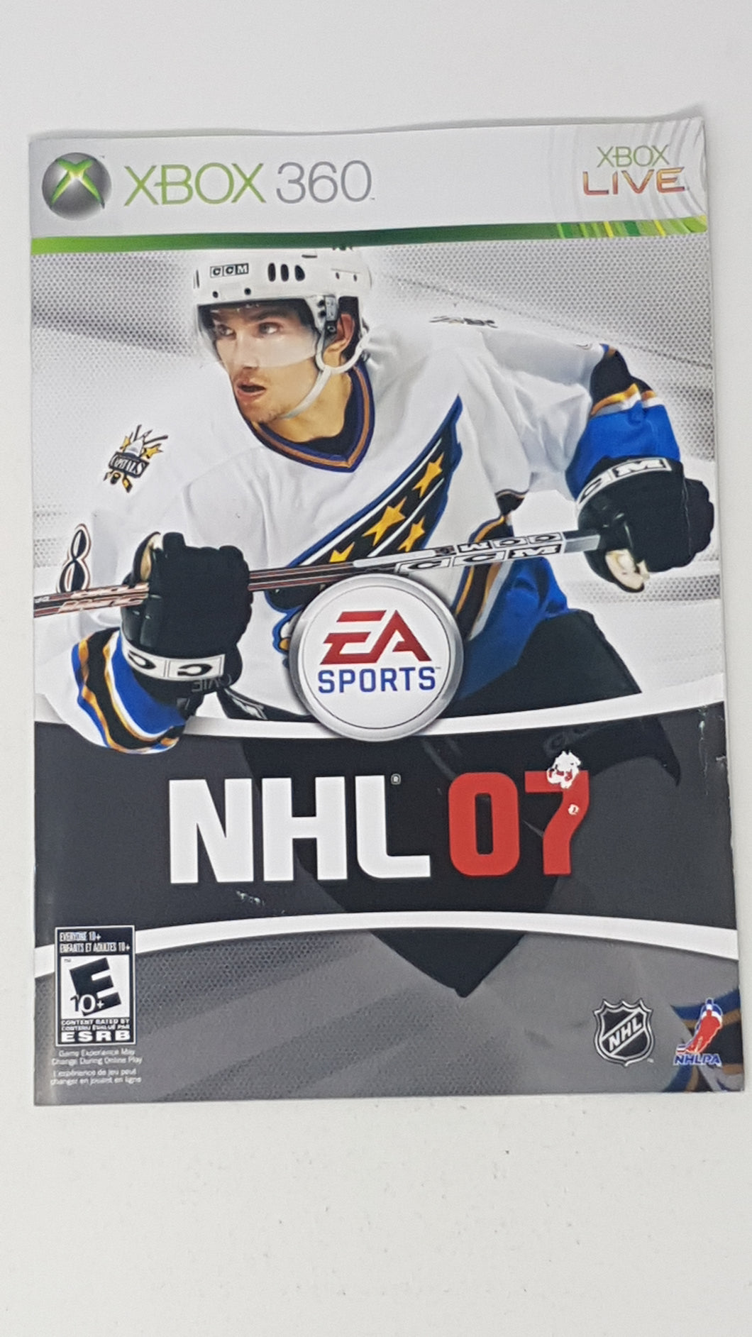 NHL 07 [manual] French - Microsoft Xbox360