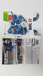 NHL 12 [Couverture] - Microsoft XBOX360