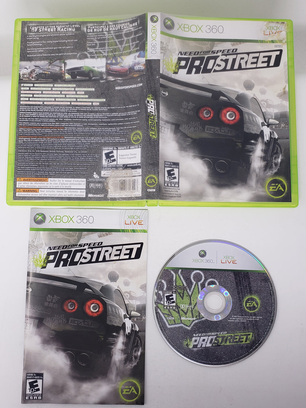 Need for Speed Prostreet - Microsoft Xbox 360