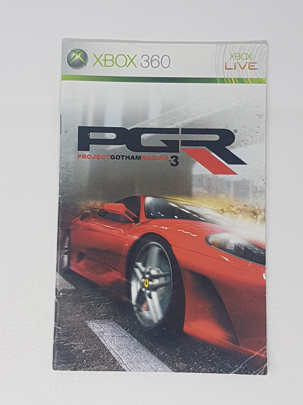 Project Gotham Racing 3 [manuel] - Microsoft Xbox360