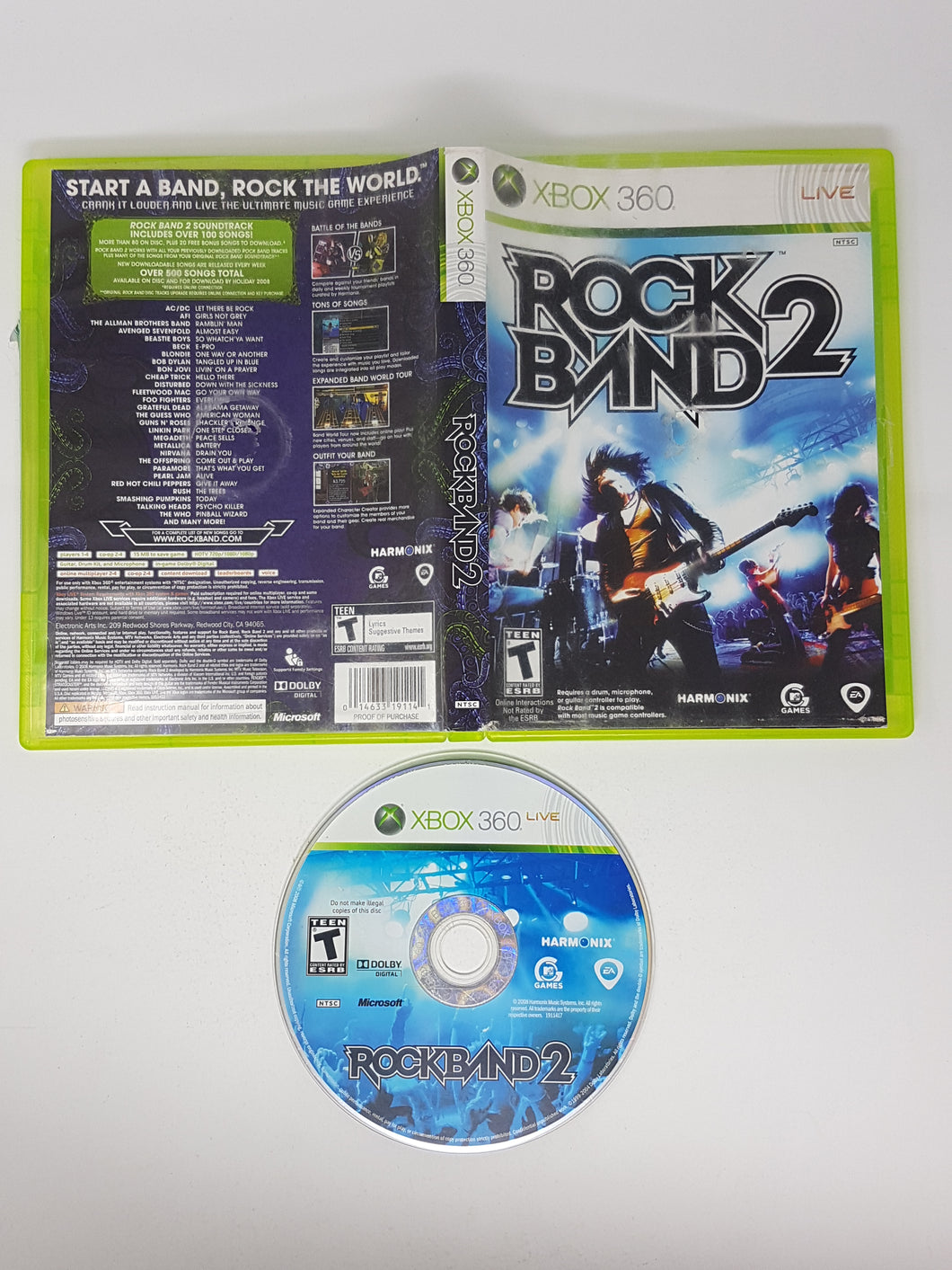 Rock Band 2 (game only) - Microsoft Xbox 360