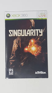 Singularity [manual] - Microsoft Xbox 360