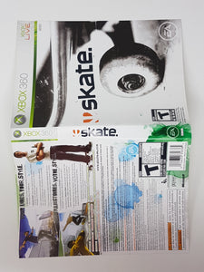 Skate [Cover art] - Microsoft XBOX 360