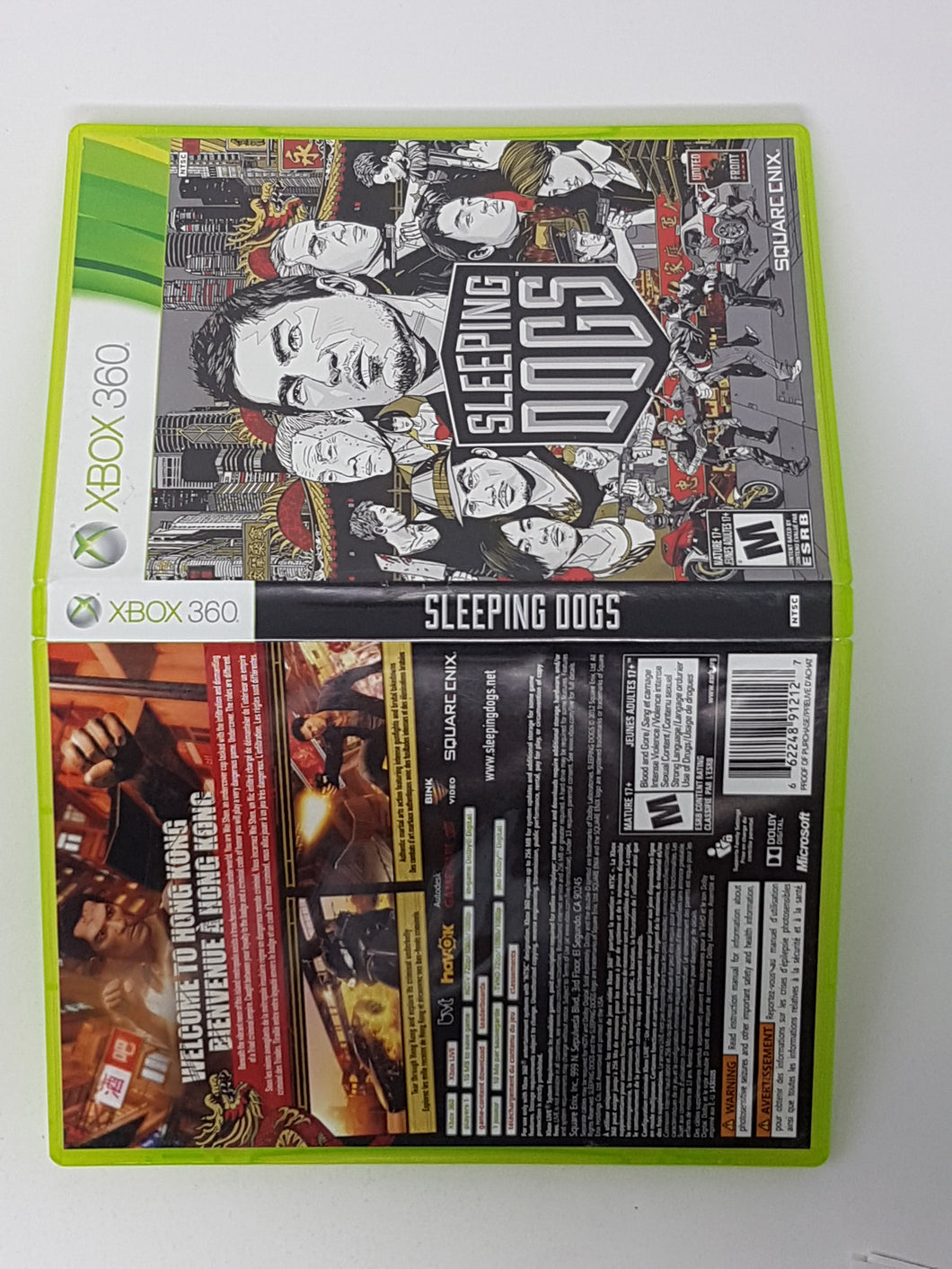 Sleeping Dogs [box] - Microsoft Xbox360