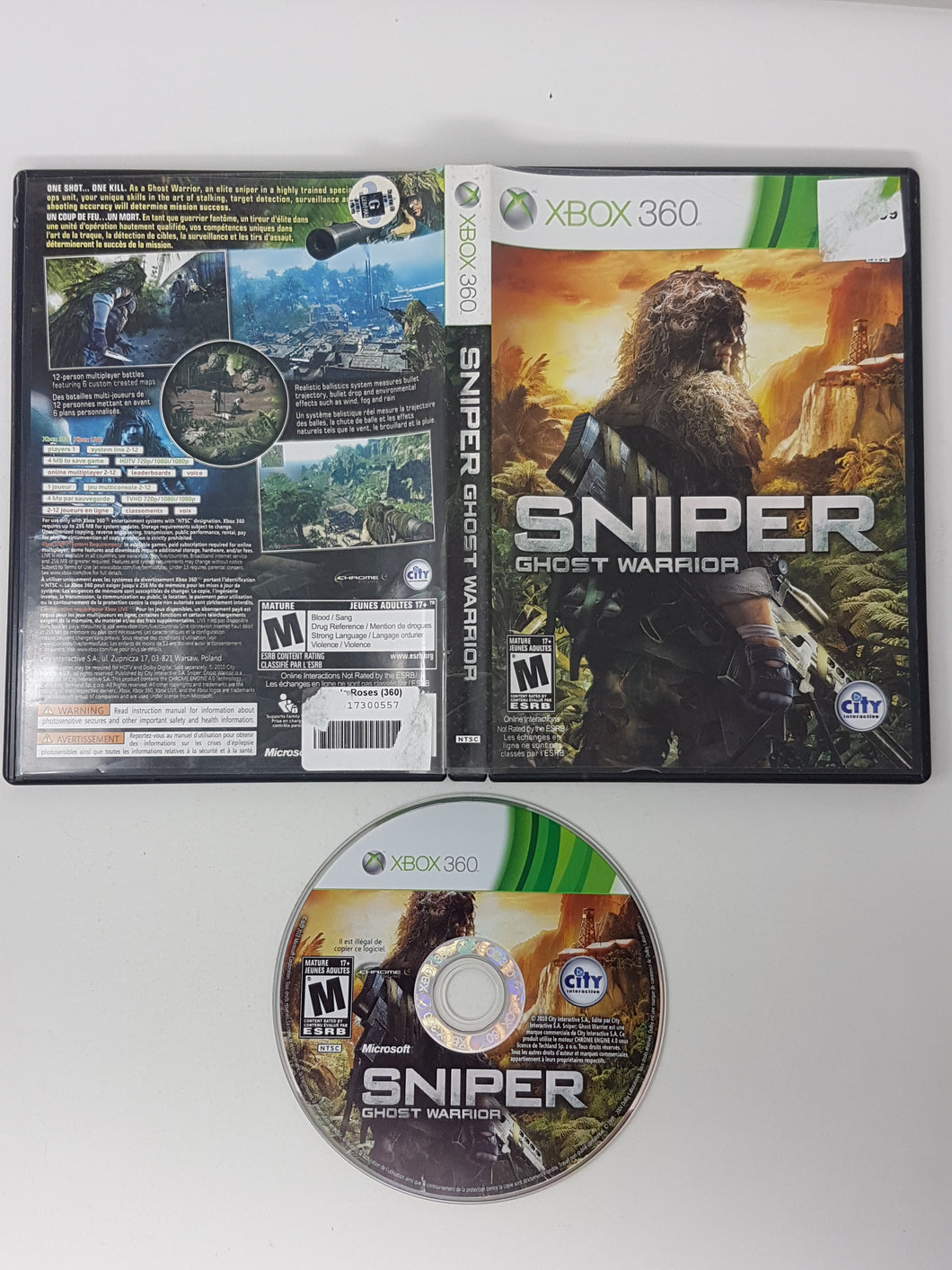 Sniper Ghost Warrior - Microsoft Xbox 360