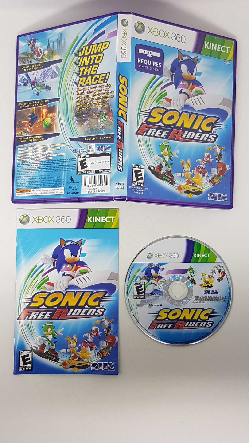 Sonic Free Riders - Microsoft Xbox 360