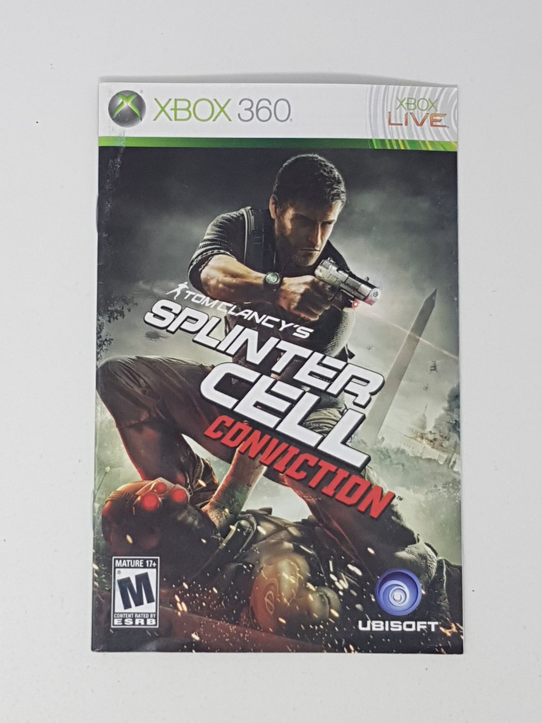 Splinter Cell - Conviction [manual] - Microsoft Xbox360