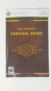 Fallout 3 Vault Dweller’s Survival Guide Video Game [manual] - Microsoft Xbox360