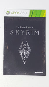 Elder Scrolls V - Skyrim [manuel] - Microsoft Xbox 360