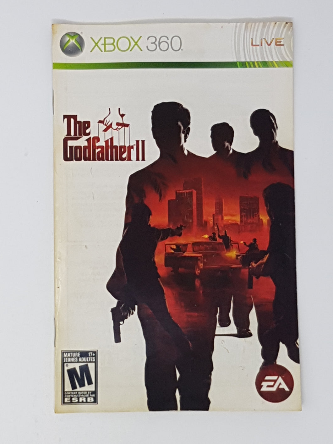 The Godfather II [manual] - Microsoft Xbox 360