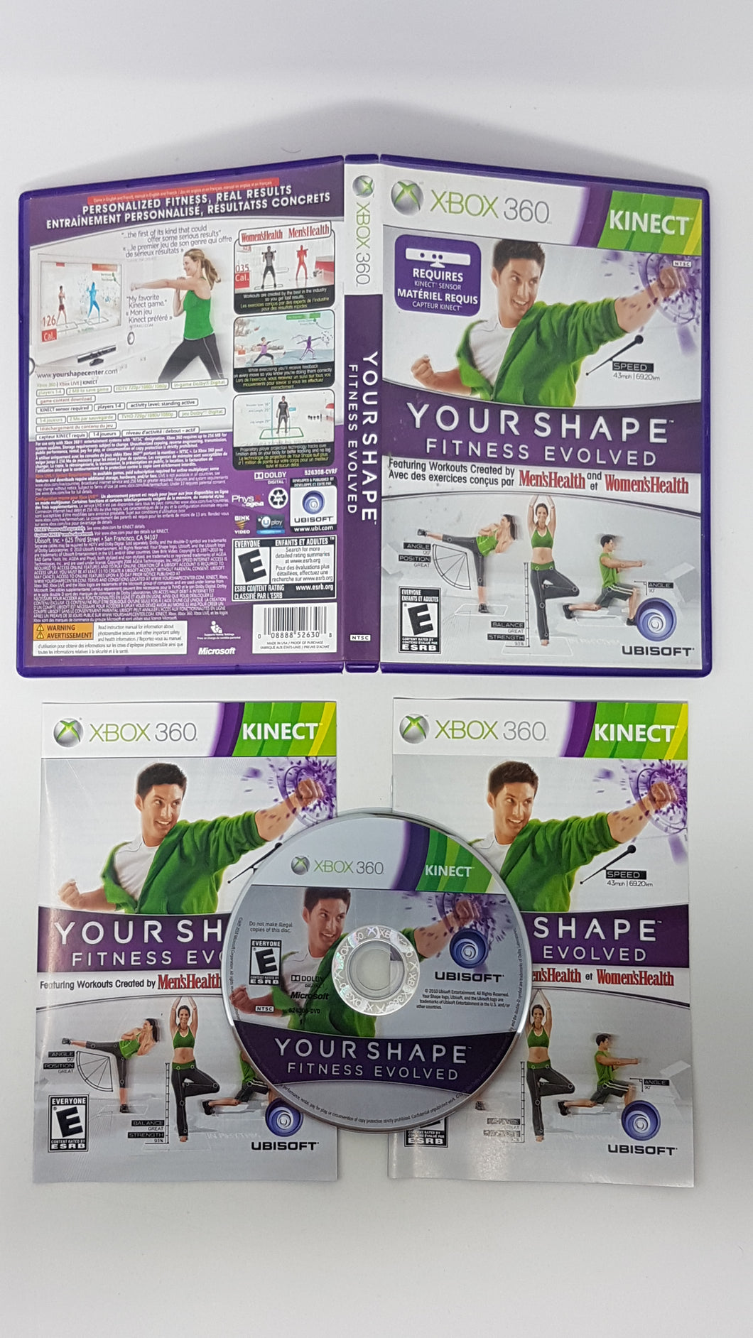 Your Shape - Fitness Evolved - Microsoft Xbox 360