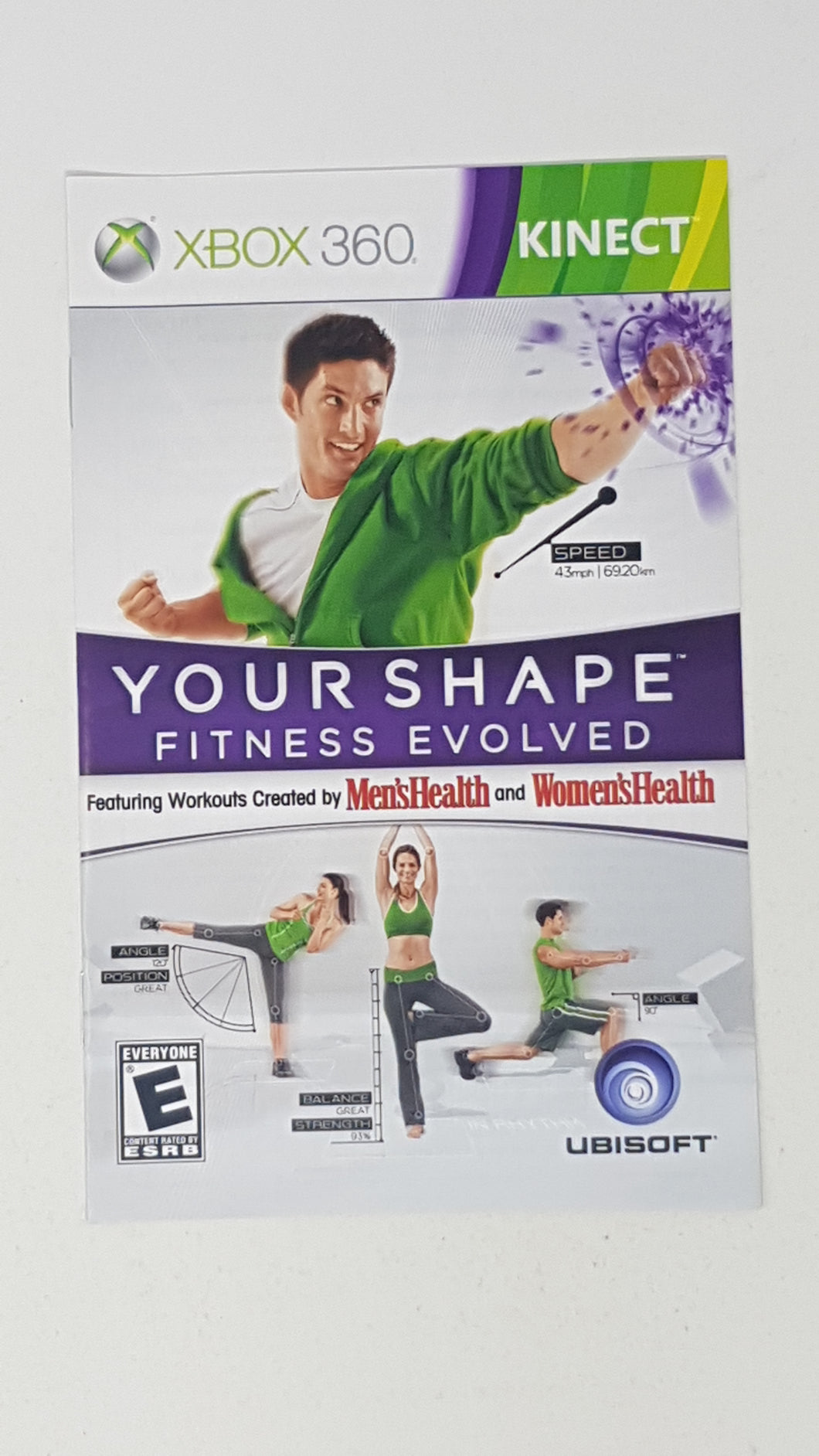 Your Shape - Fitness Evolved [manuel] - Microsoft Xbox 360