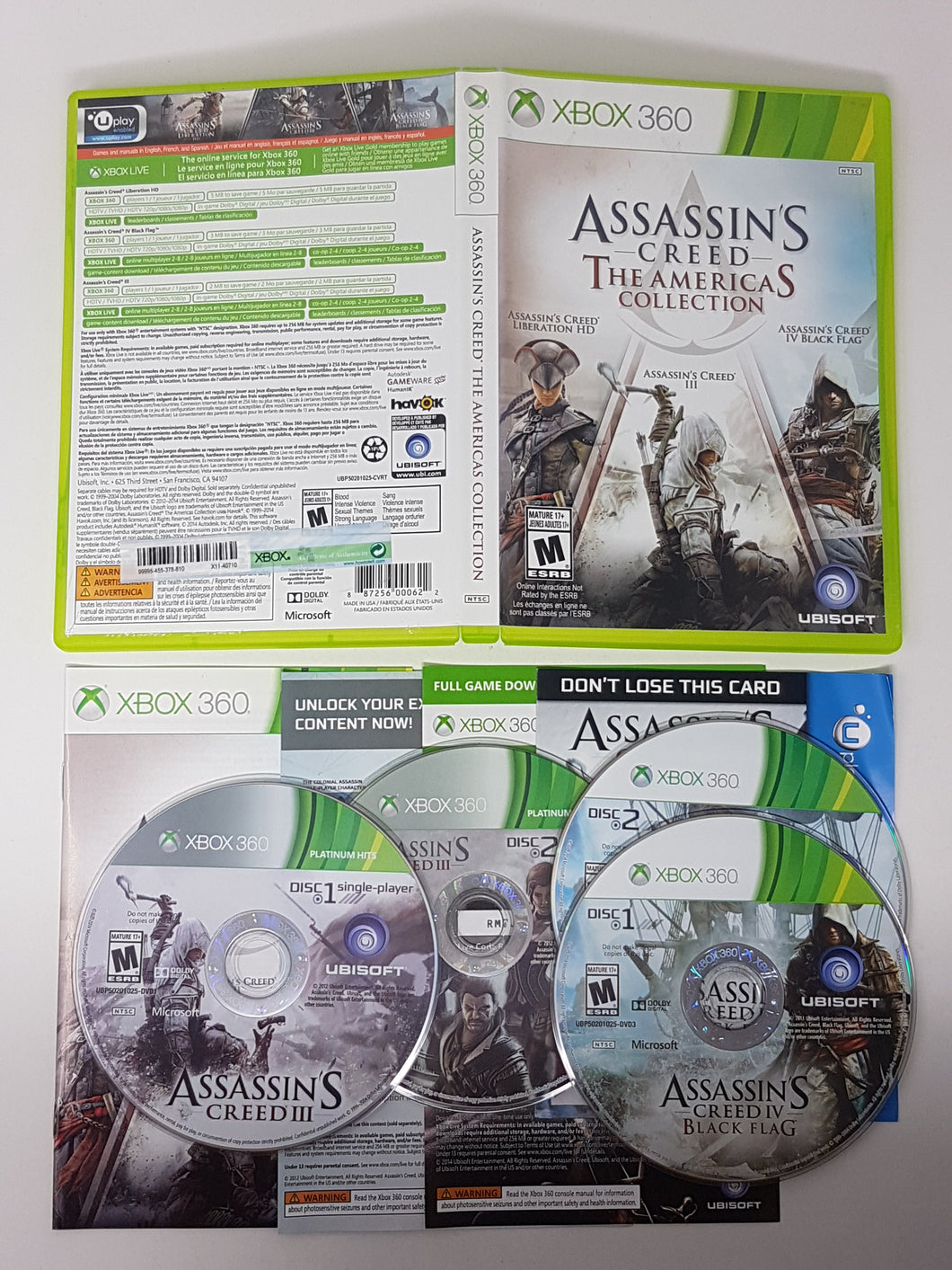 Assassin's Creed - The Americas Collection - Microsoft Xbox 360