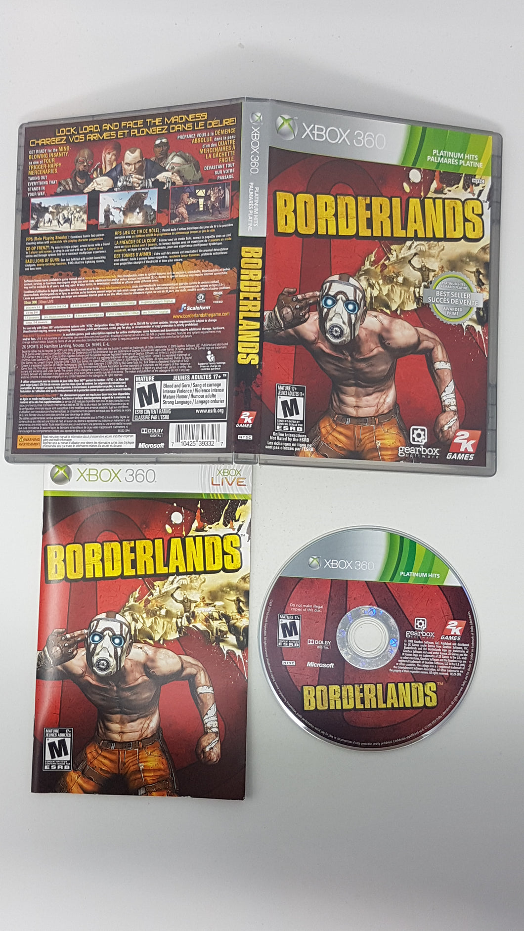 Borderlands - Microsoft Xbox 360