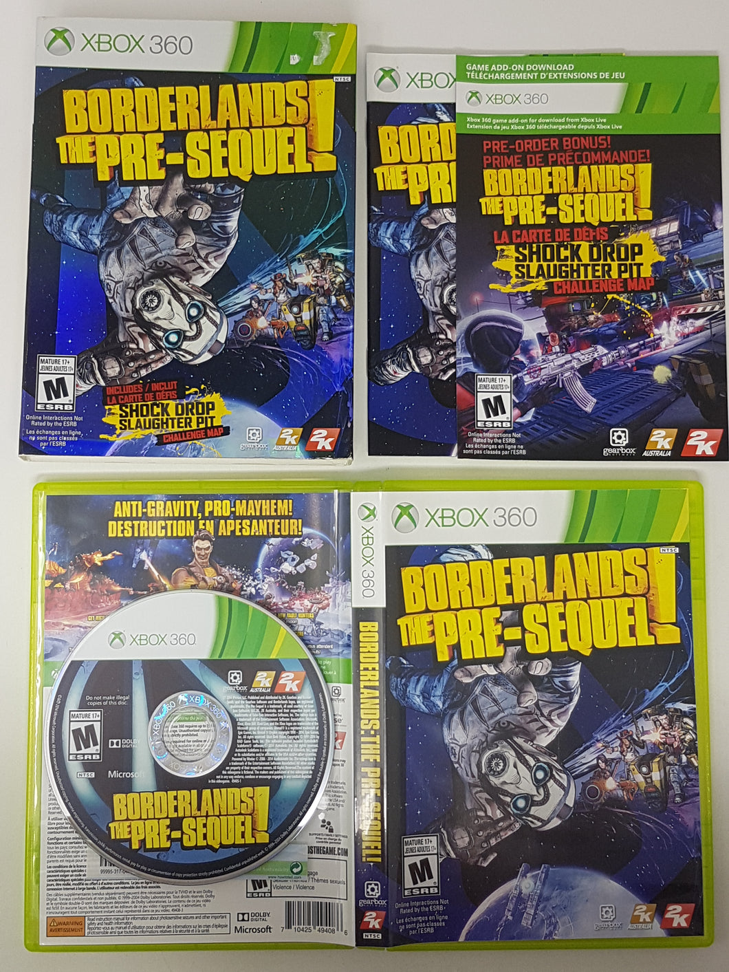 Borderlands The Pre-Sequel - Microsoft Xbox 360