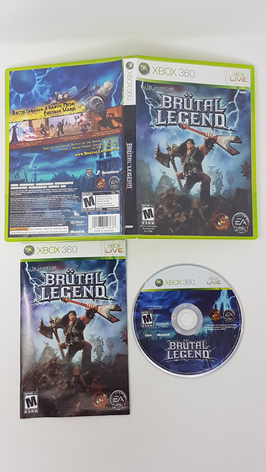 Brutal Legend - Microsoft Xbox 360