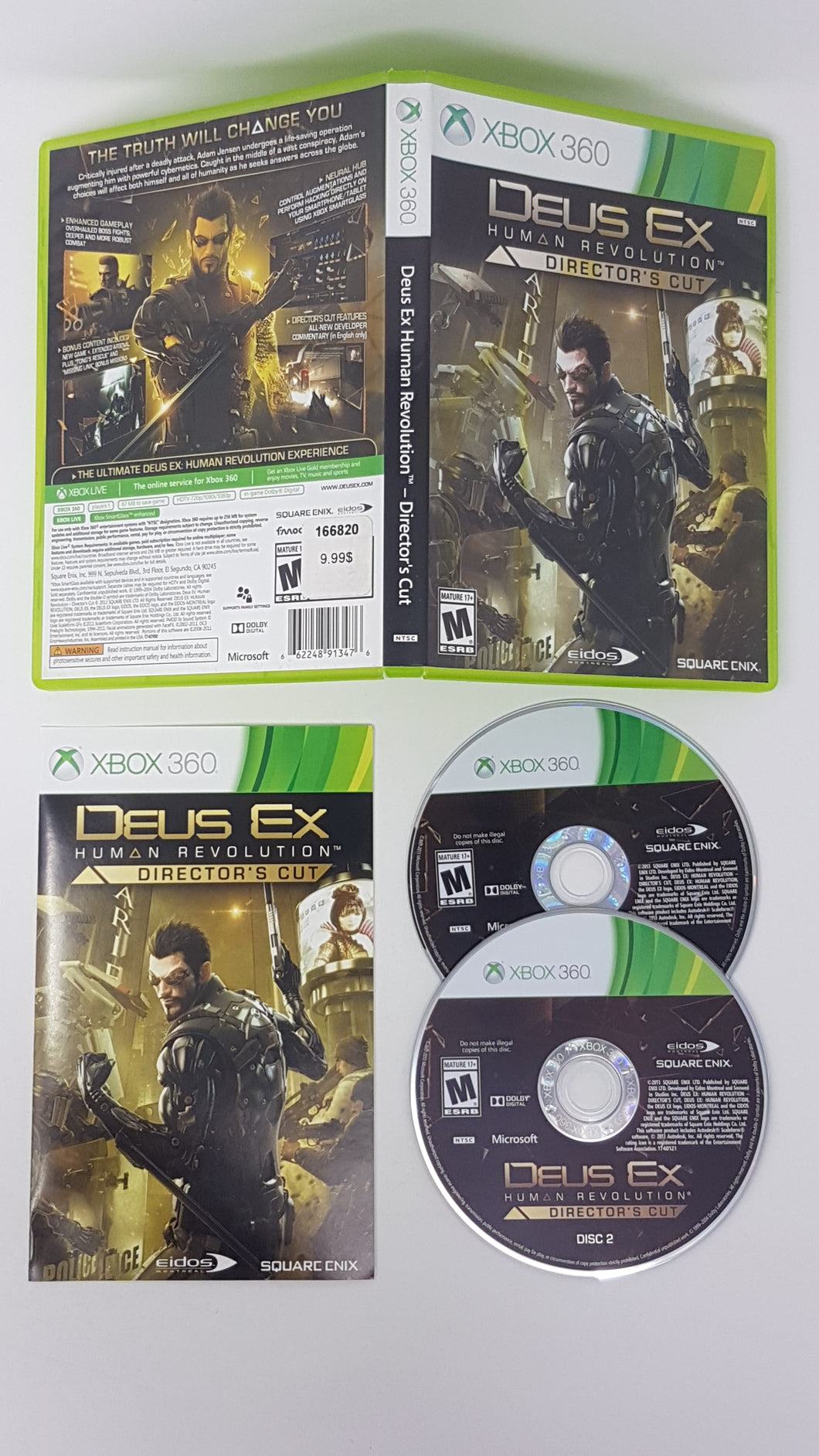 Deus Ex - Human Revolution Director's Cut - Microsoft Xbox 360