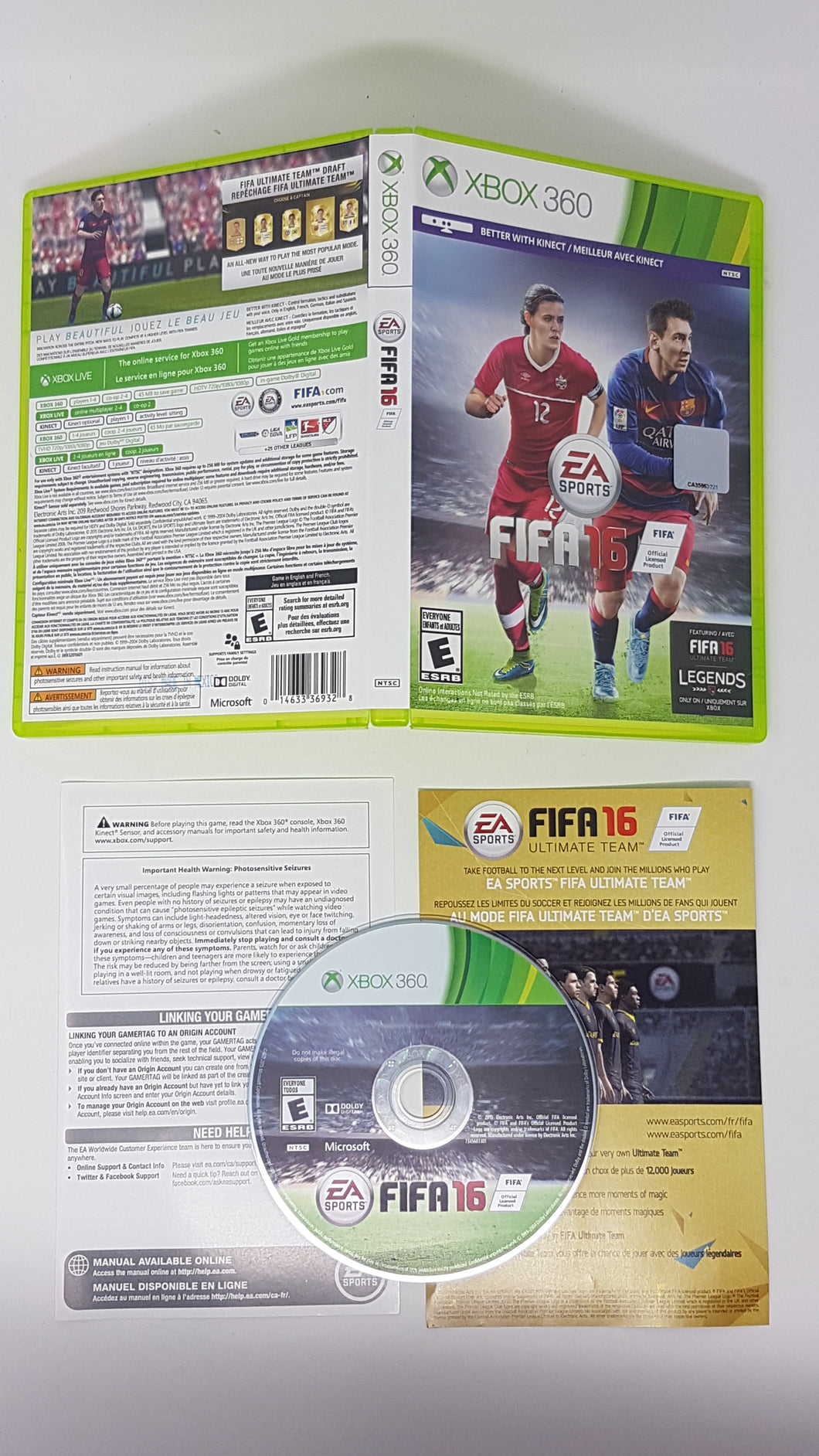 FIFA 16 - Microsoft Xbox 360