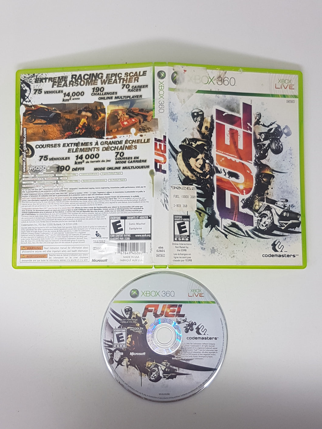 Fuel - Microsoft Xbox 360