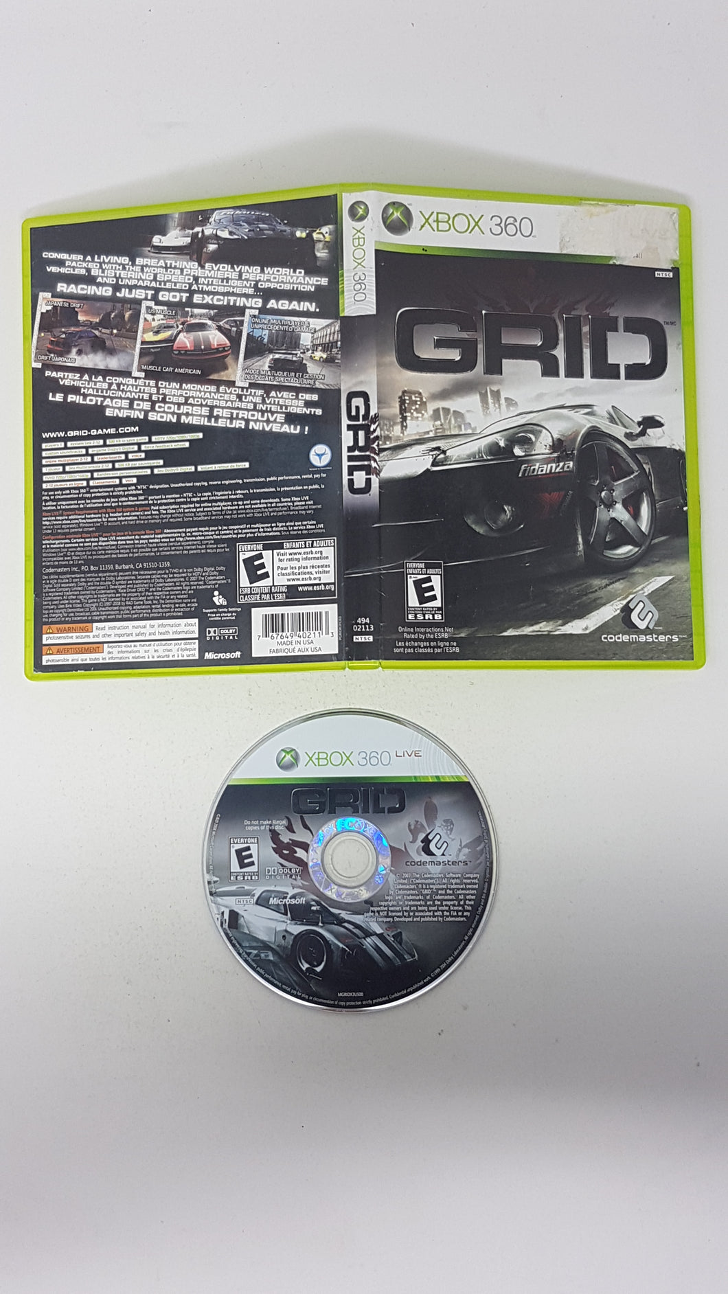 Grid - Microsoft Xbox 360