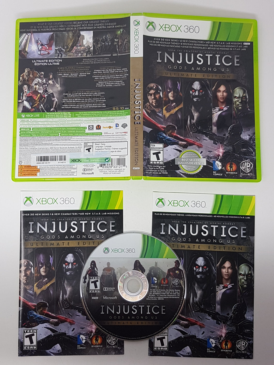 Injustice - Gods Among Us Ultimate Edition - Microsoft Xbox 360