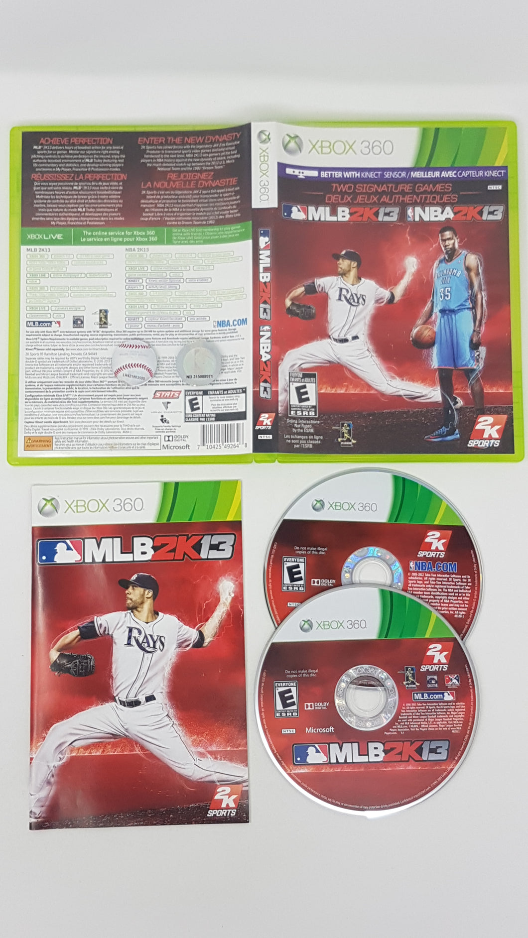 2K13 Sports Combo Pack MLB 2K13 NBA 2K13 - Microsoft Xbox 360