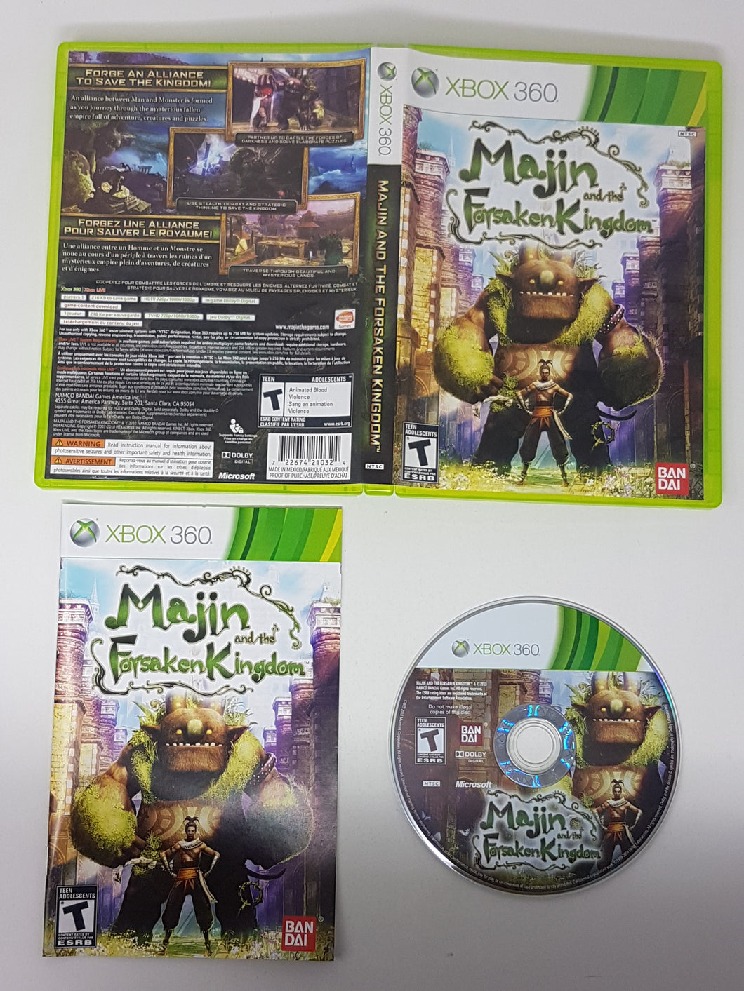 Majin and the Forsaken Kingdom - Microsoft Xbox 360
