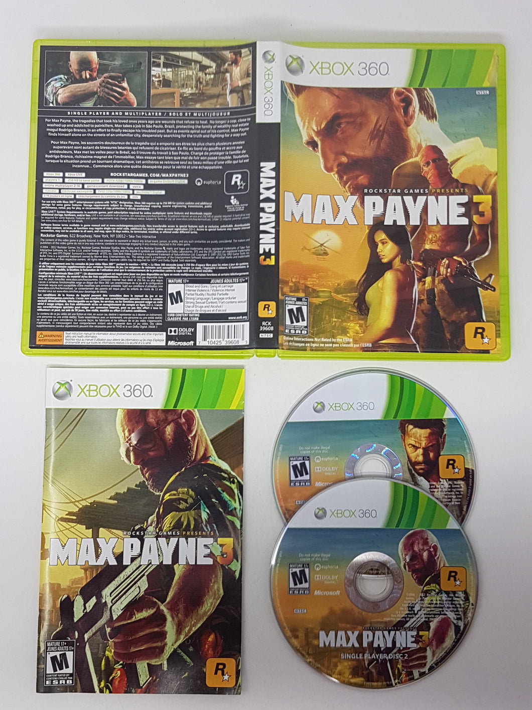 Max Payne 3 - Microsoft Xbox 360