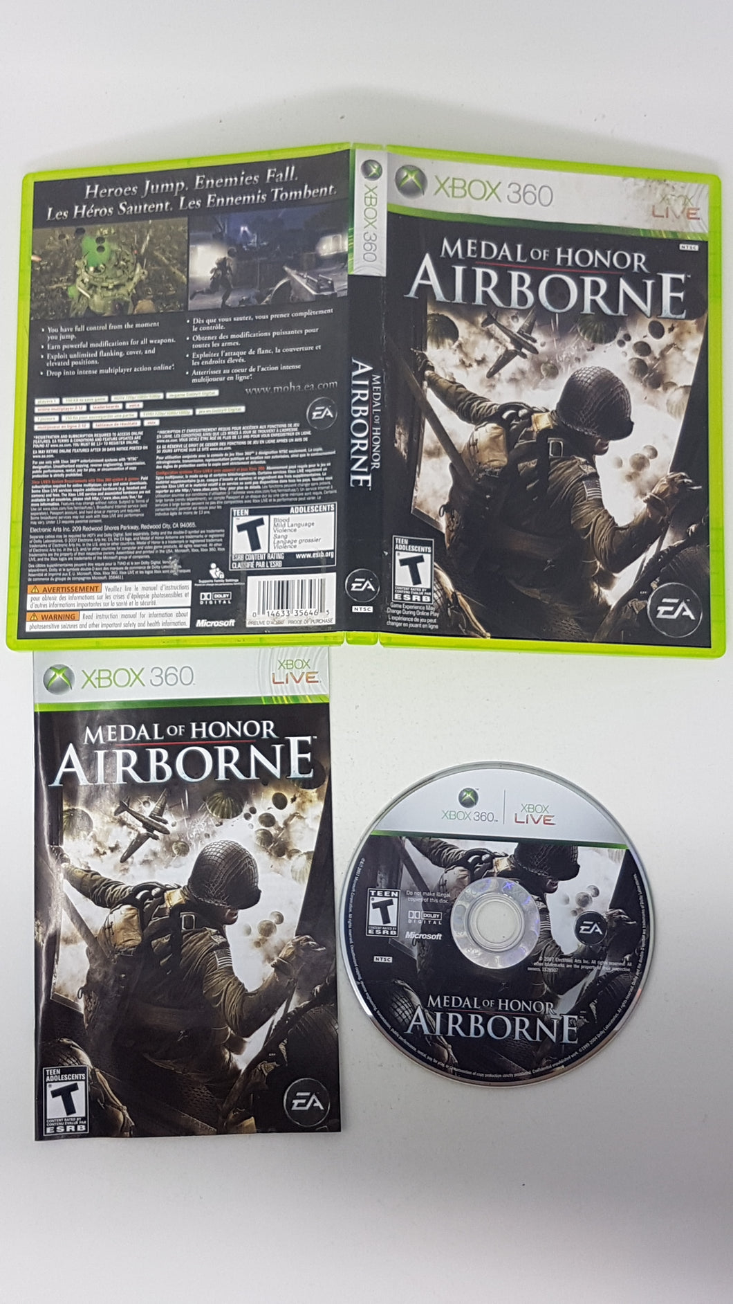 Medal of Honor Airborne - Microsoft Xbox 360