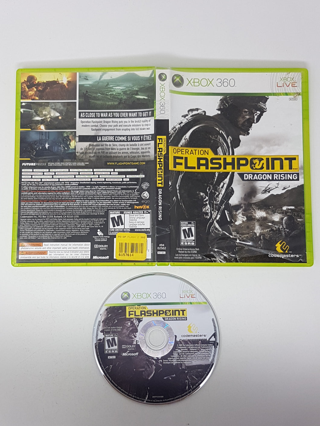 Operation Flashpoint - Dragon Rising - Microsoft Xbox 360