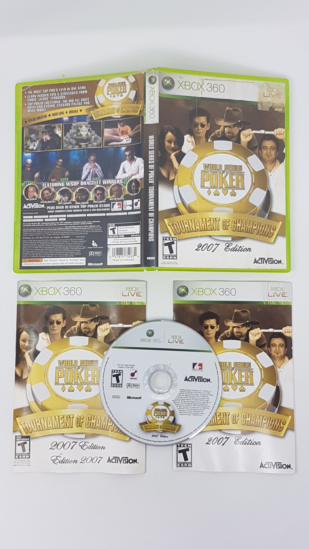 World Series of Poker Tournament of Champions 2007 - Microsoft Xbox 360
