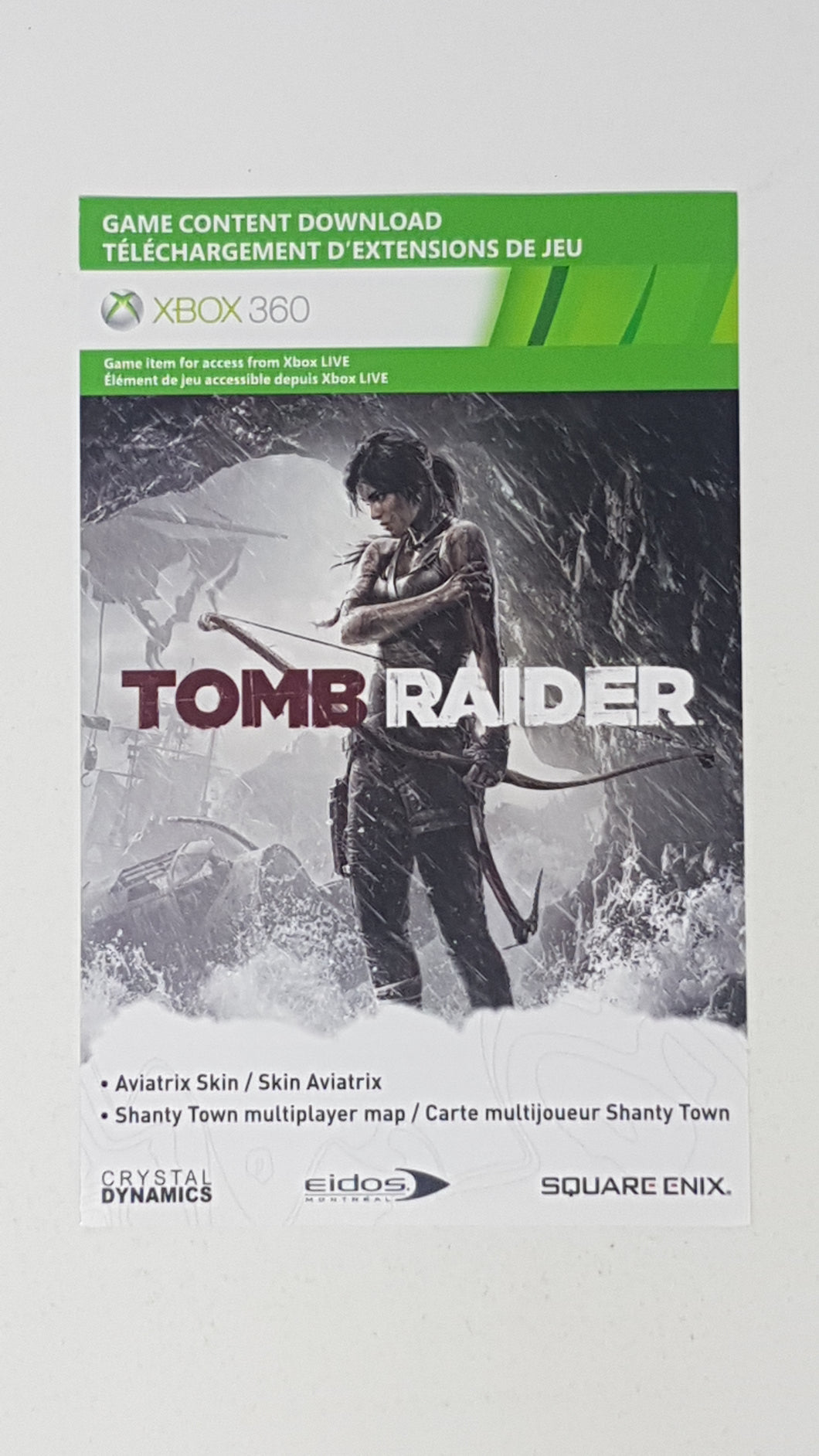 Tomb Raider [Insertion] - Microsoft Xbox 360