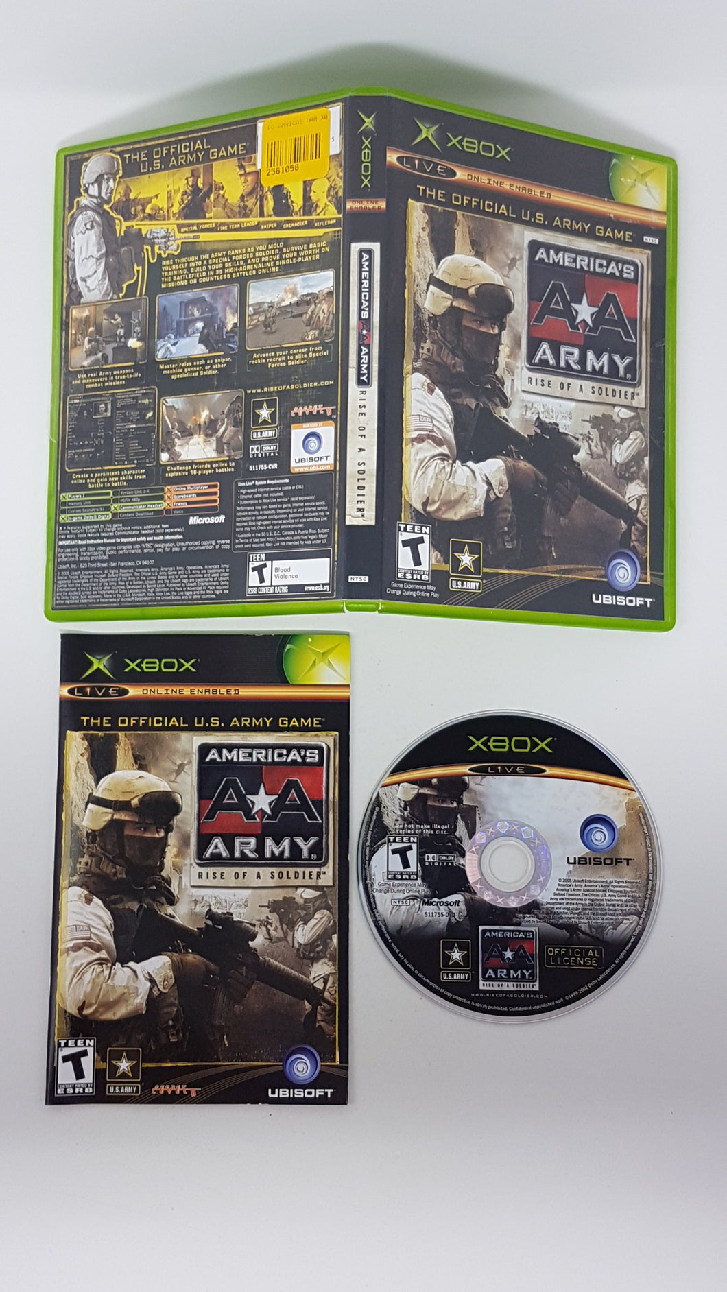 Americas Army Rise of a Soldier - Microsoft Xbox