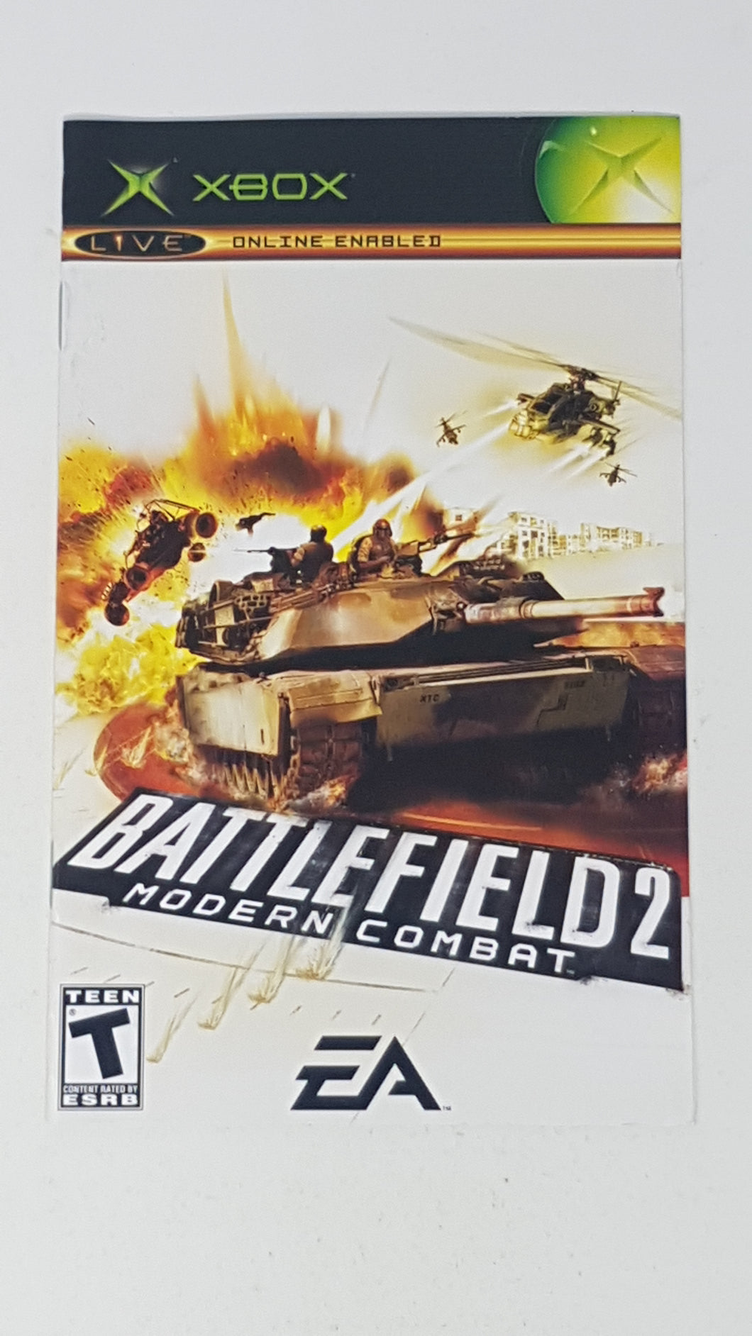 Battlefield 2 Modern Combat [manuel] - Microsoft Xbox