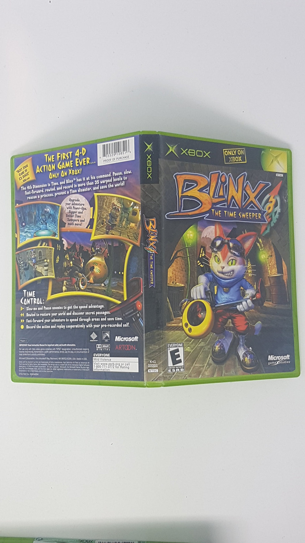 Blinx Time Sweeper [box] - Microsoft Xbox