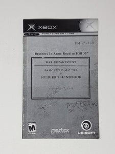 Brothers in Arms Road to Hill 30 [manuel] - Microsoft XBOX