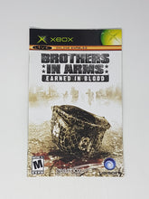 Load image into Gallery viewer, Brothers in Arms Earned in Blood [manual] - Microsoft XBOX
