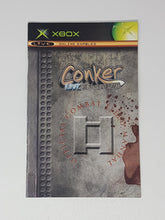 Load image into Gallery viewer, Conker Live and Reloaded [manual] - Microsoft Xbox
