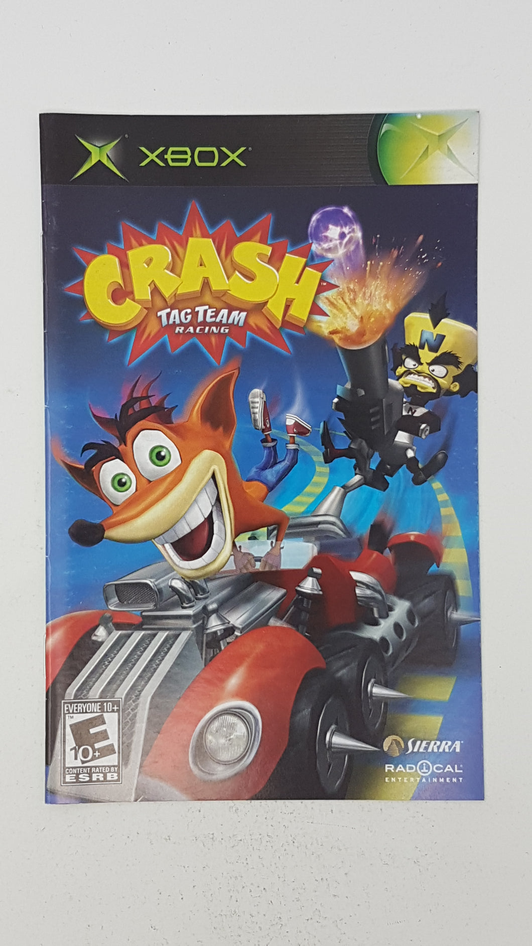 Crash Tag Team Racing [manual] - Microsoft Xbox