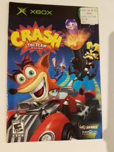 Load image into Gallery viewer, Crash Tag Team Racing [manual] - Microsoft Xbox
