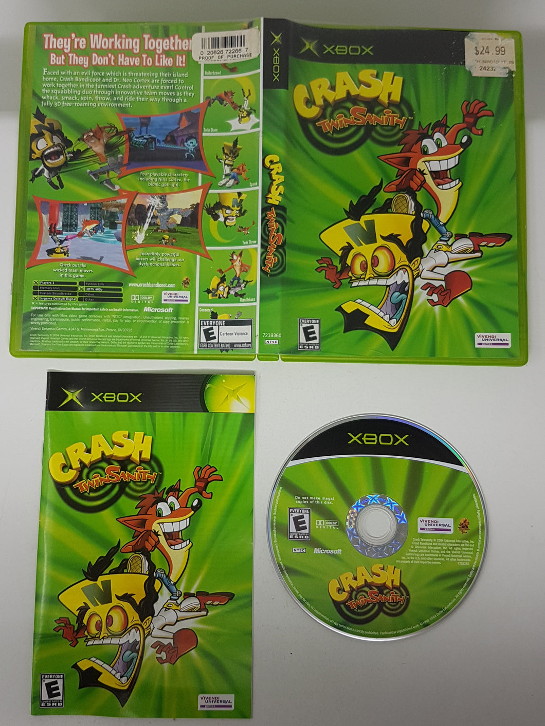 Crash Twinsanity - Microsoft Xbox