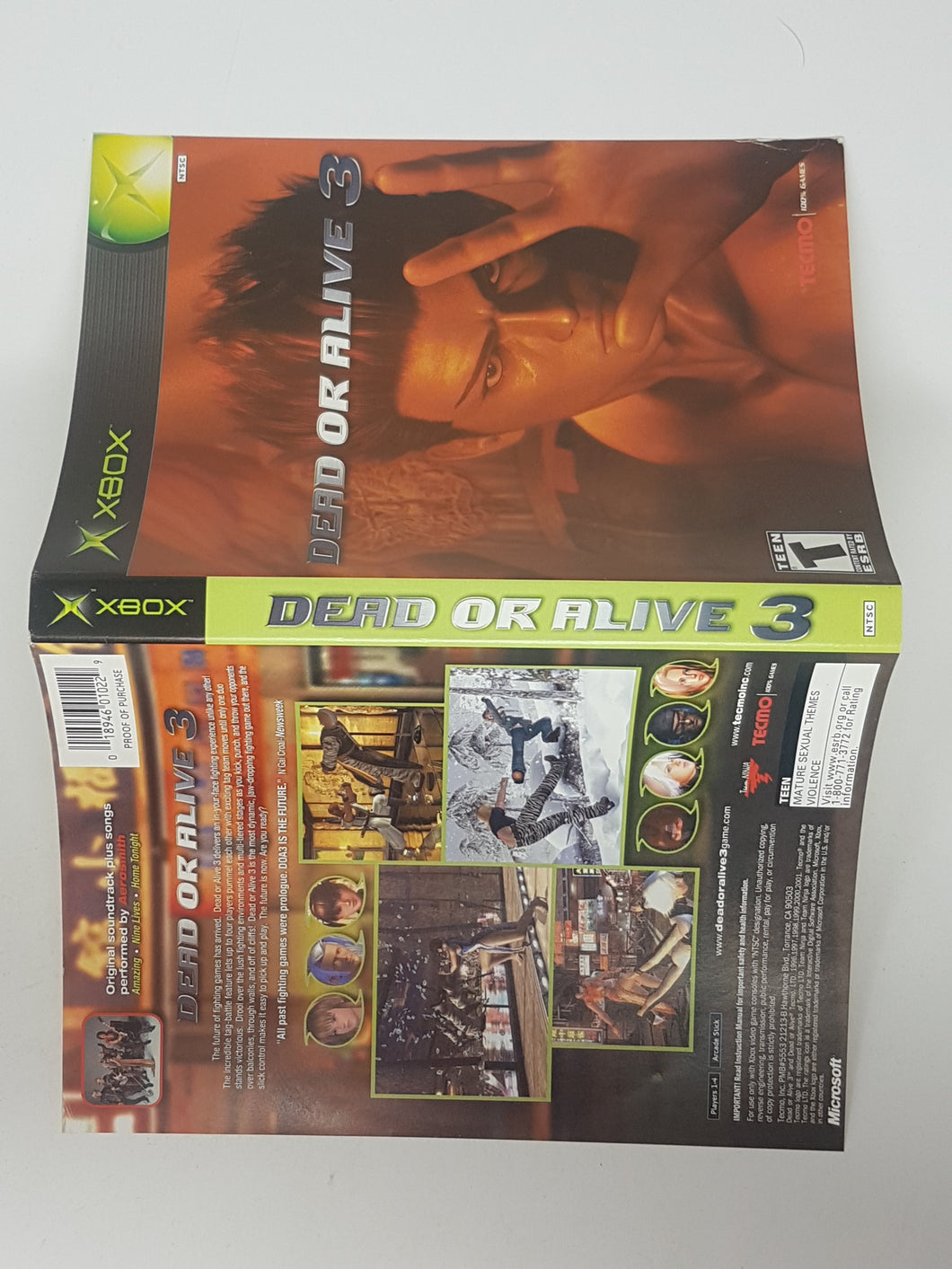 Dead or Alive 3 [Couverture] - Microsoft XBOX